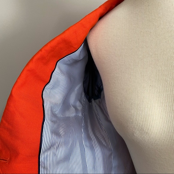 Vintage viscous summer fitted jacket. - Picture 4 of 8